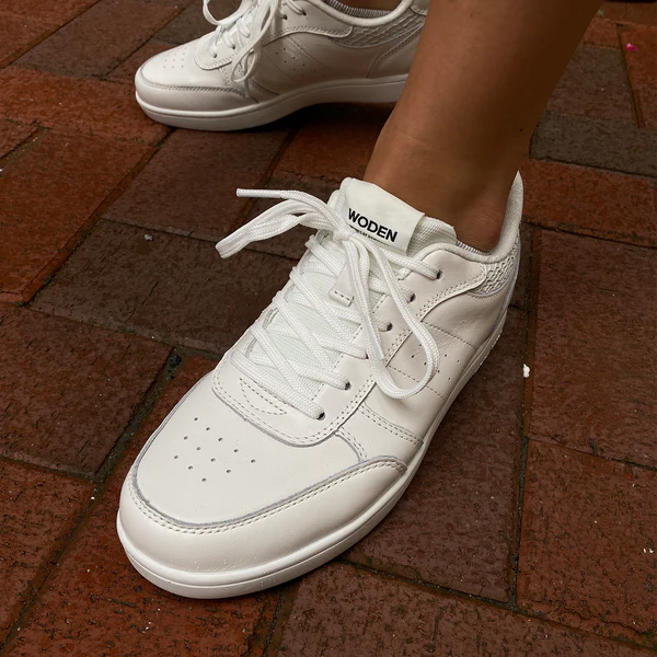 Woden Bjork Blanc de blanc Sneakers White Trainers