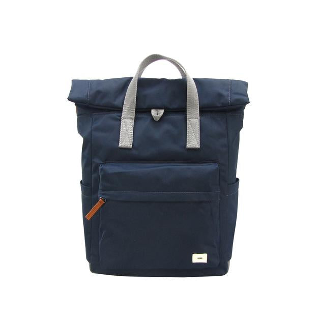 Roka London Sustainable Canfield B medium midnight rucksack bag