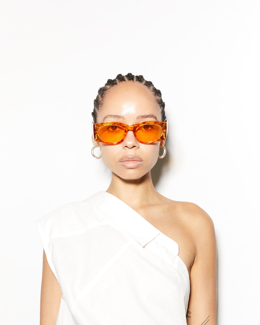 Szade Cave Sundrip Persimmon Sunglasses Recycled