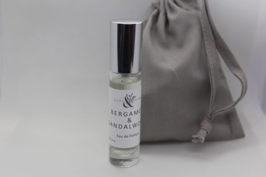 Lilac and Thyme Bergamot and Sandalwood fragrance perfume 10ml