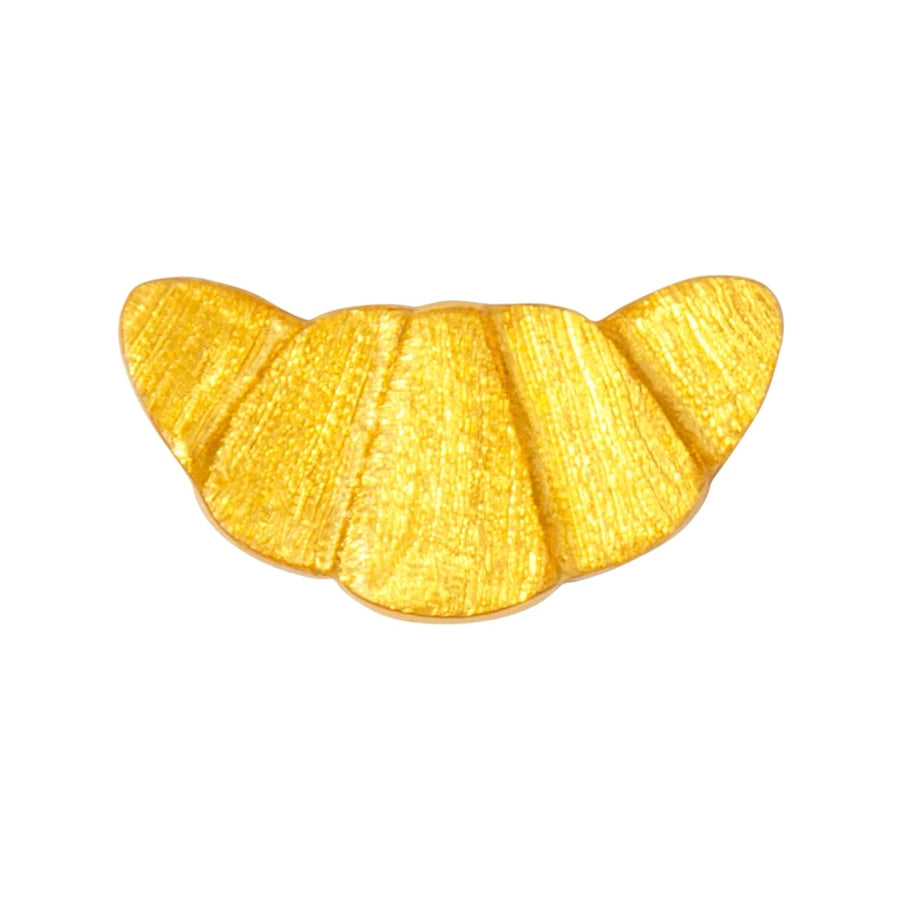 Lulu Copenhagen Croissant Gold Stud Earring