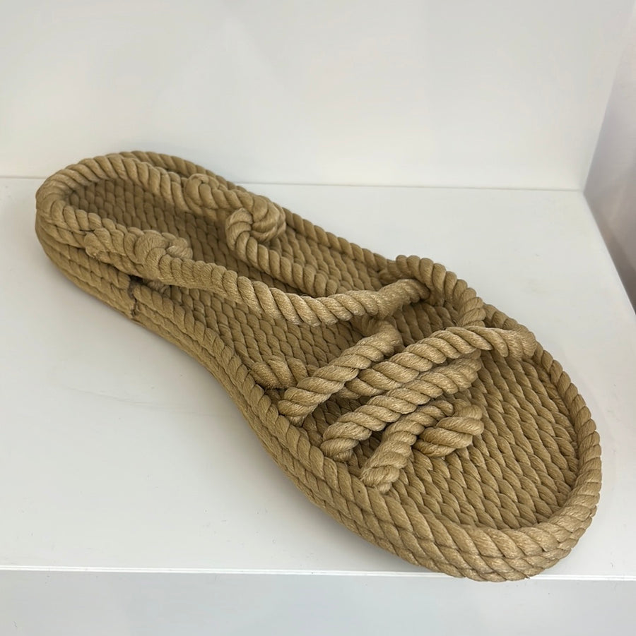 Bohonomad Turkish rope sandals Ibiza Natural sustainable ethical vegan