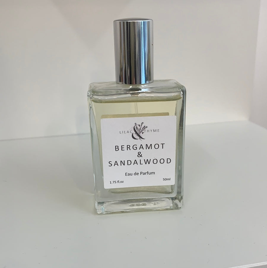 Lilac And Thyme Bergamot And Sandalwood Perfume 50ml